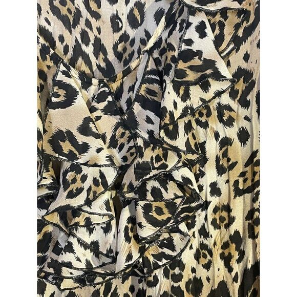 Allison Taylor Med Animal Print Top - Picture 2 of 14